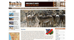 Desktop Screenshot of namibia-travel.net